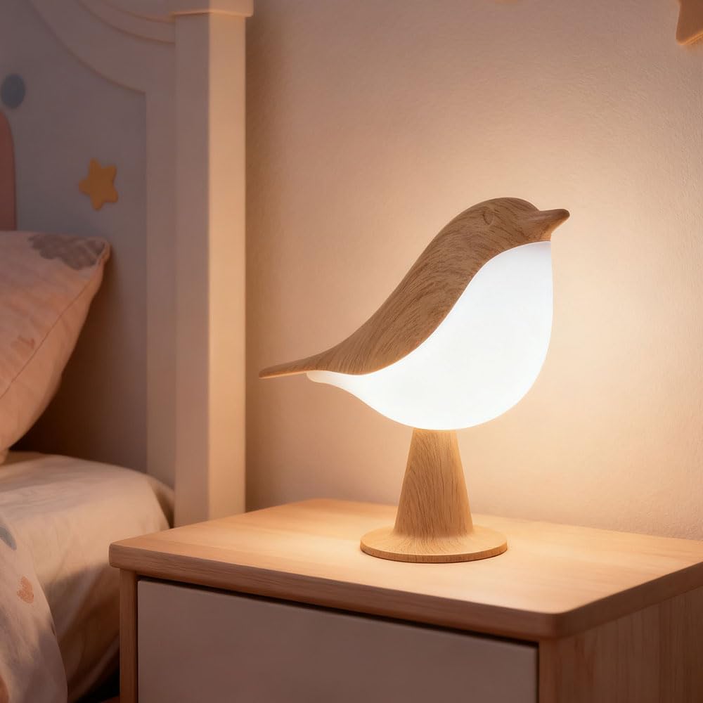 Outdoor Lighting Sensor - Cordless Bird Table Lamp, 3 Color