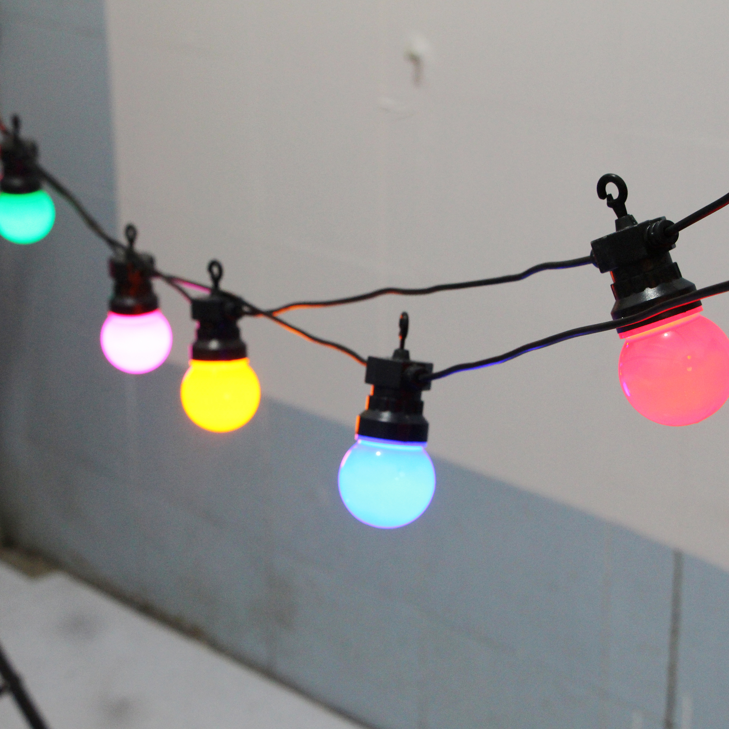 Outdoor Lighting Driveway - 20/30 Colorful Bulb Led String Lights
