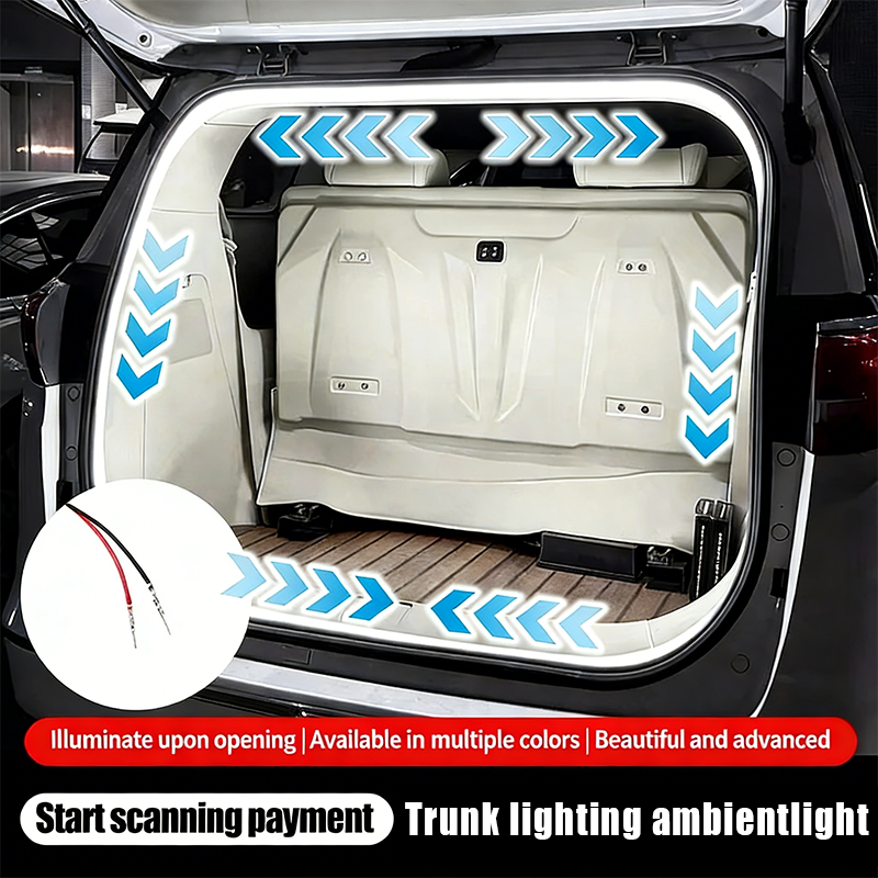 Waterproof Led Strip - 12V Car Rear Trunk Brighten LED