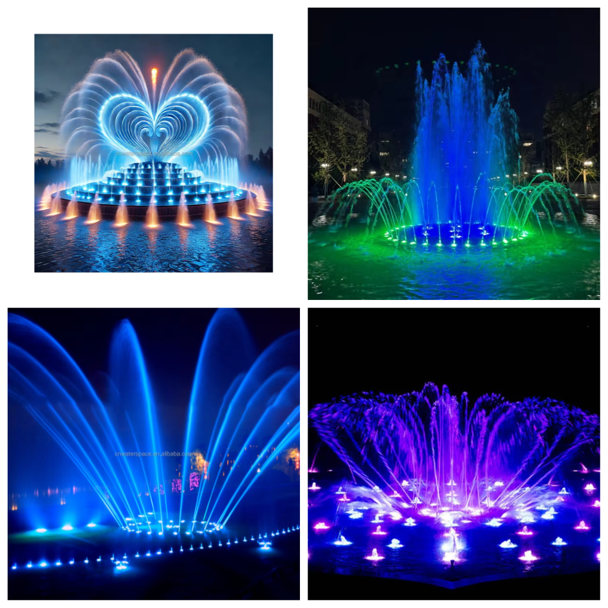 Outdoor Lighting Around Pool - Outdoor Swimming Pool Fountain Decoration Colorful