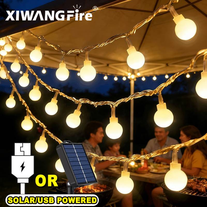 3-10M Solar/USB/Battery String - Outdoor Lighting Battery のレビューと価格