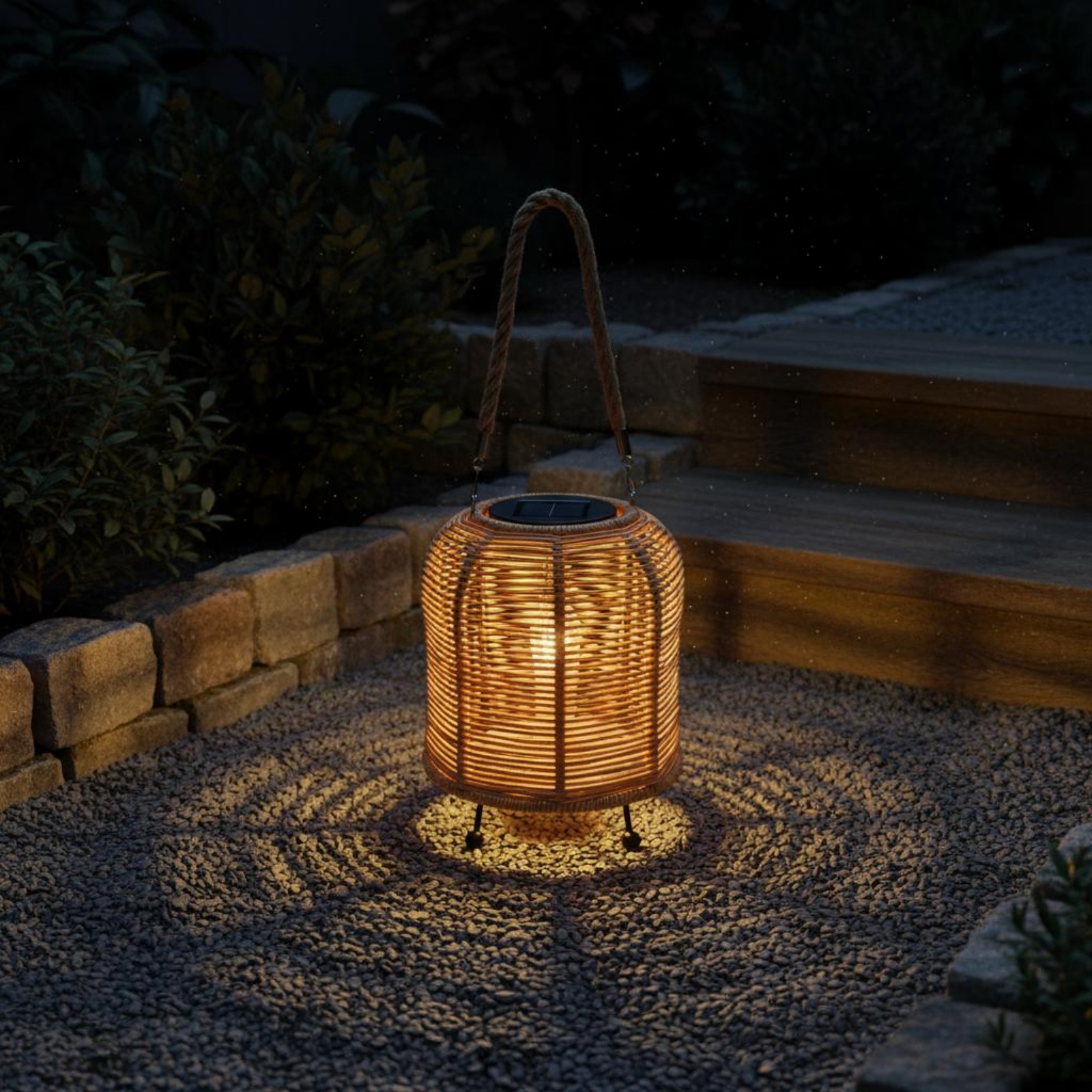 Handwoven Solar Lantern Braide - Outdoor Lighting Battery のレビューと価格