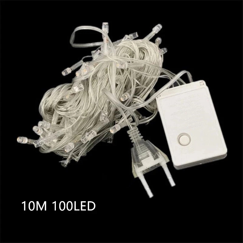 110V 220V 10M 100 Led String G - Outdoor Lighting On House のレビューと価格