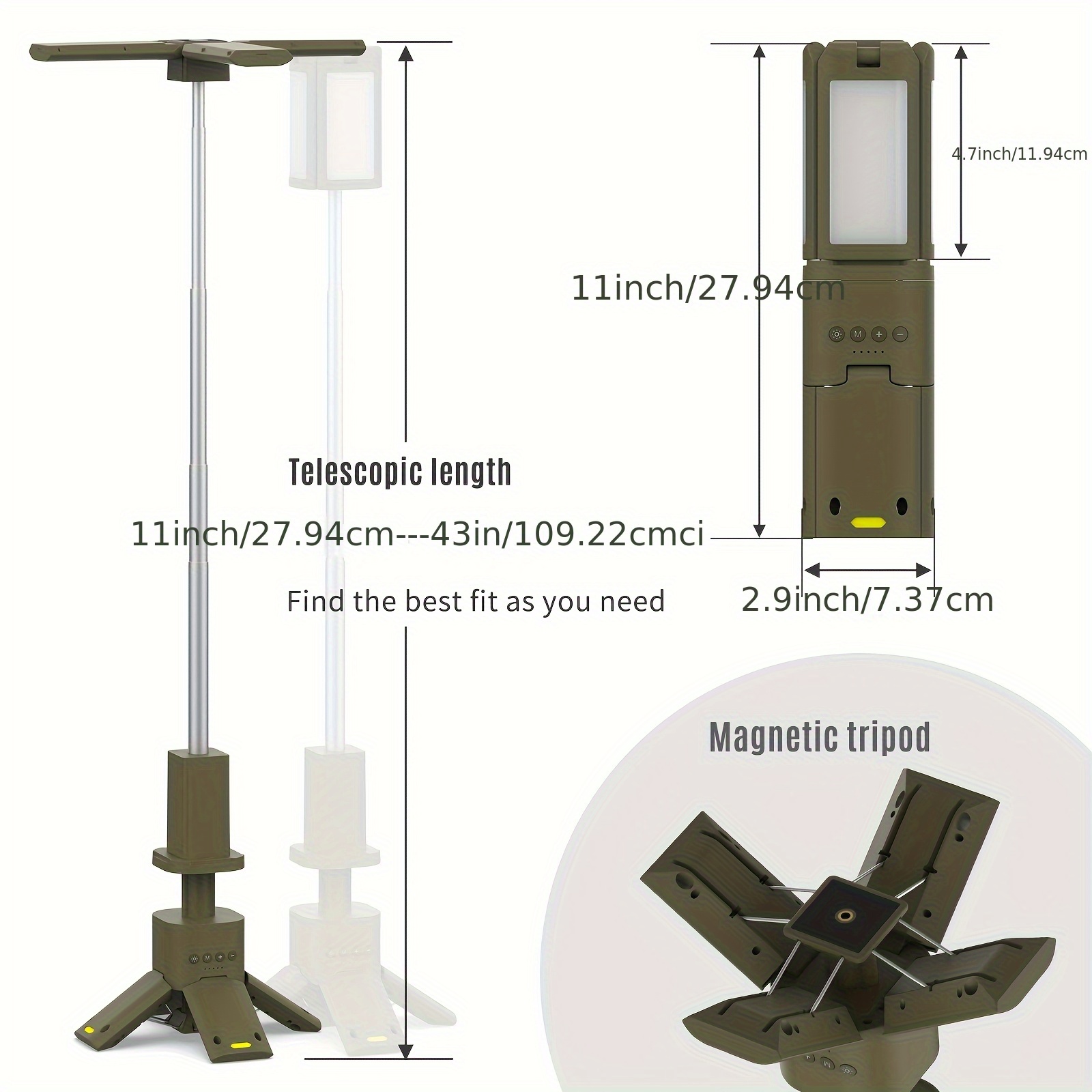 Camping Lantern, 14000mAh Rech - Outdoor Lighting Battery のレビューと価格