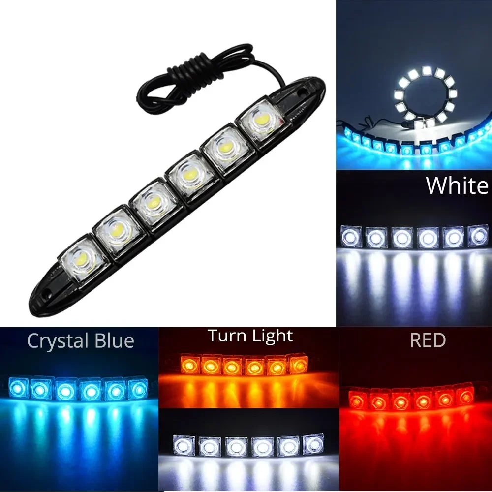 2PCS LED Waterproof DRL Light  - Waterproof Led Strip のレビューと価格