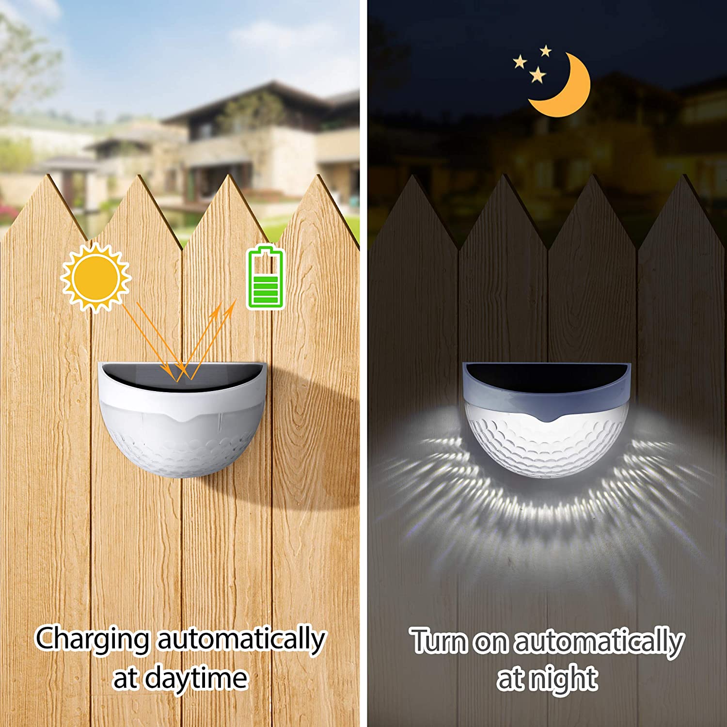 LED Solar Light Outdoor Wall L - Outdoor Lighting On House のレビューと価格