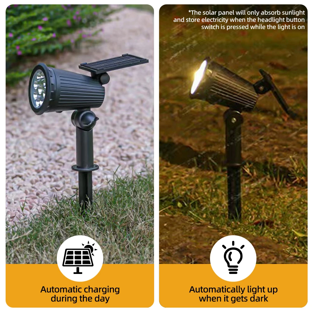 1/2PCS Solar Powered 9LED Lamp - Outdoor Lighting On House のレビューと価格