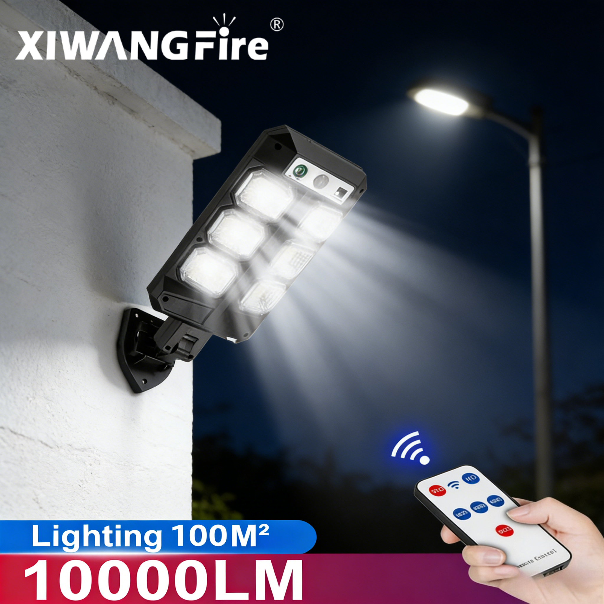 Outdoor Solar Street Lights, W - Outdoor Lighting Sensor のレビューと価格