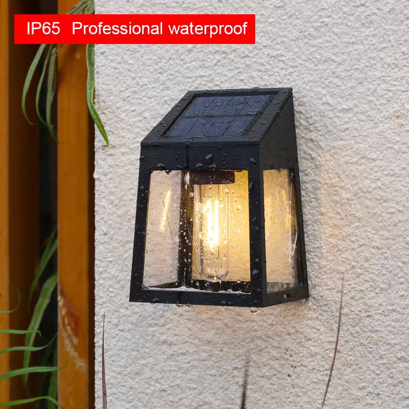 Solar Wall Light Outdoor Water - Outdoor Lighting Driveway のレビューと価格