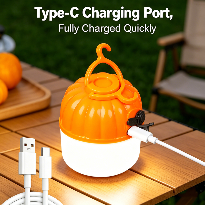 Mini Portable LED Pumpkin Bulb - Outdoor Lighting House のレビューと価格