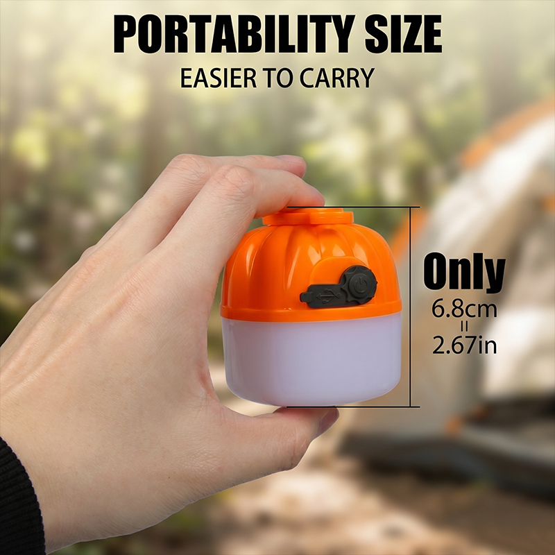 Mini Portable LED Pumpkin Bulb - Outdoor Lighting House のレビューと価格