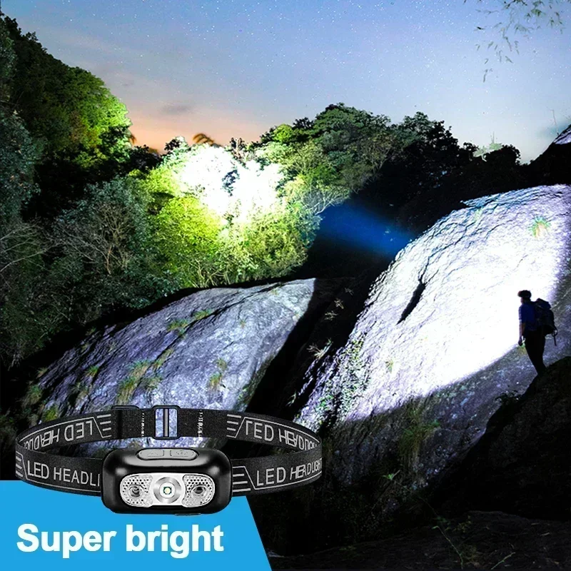 Strong Light Headlamp Portable - Outdoor Lighting Sensor のレビューと価格