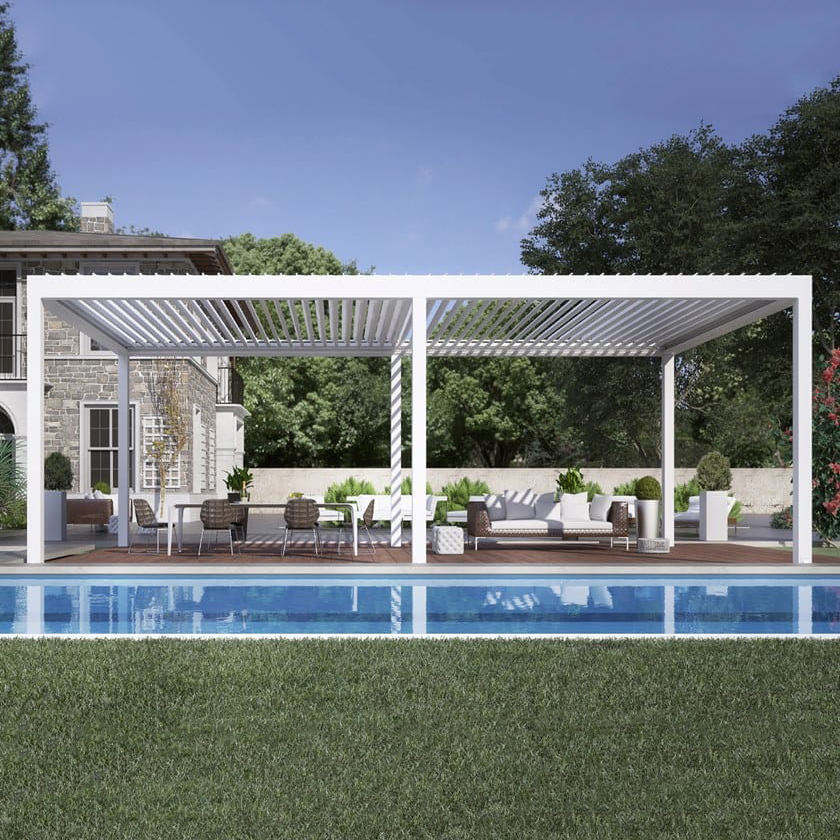Anodized Swimming Pool Aluminu - Outdoor Lighting Gazebo のレビューと価格