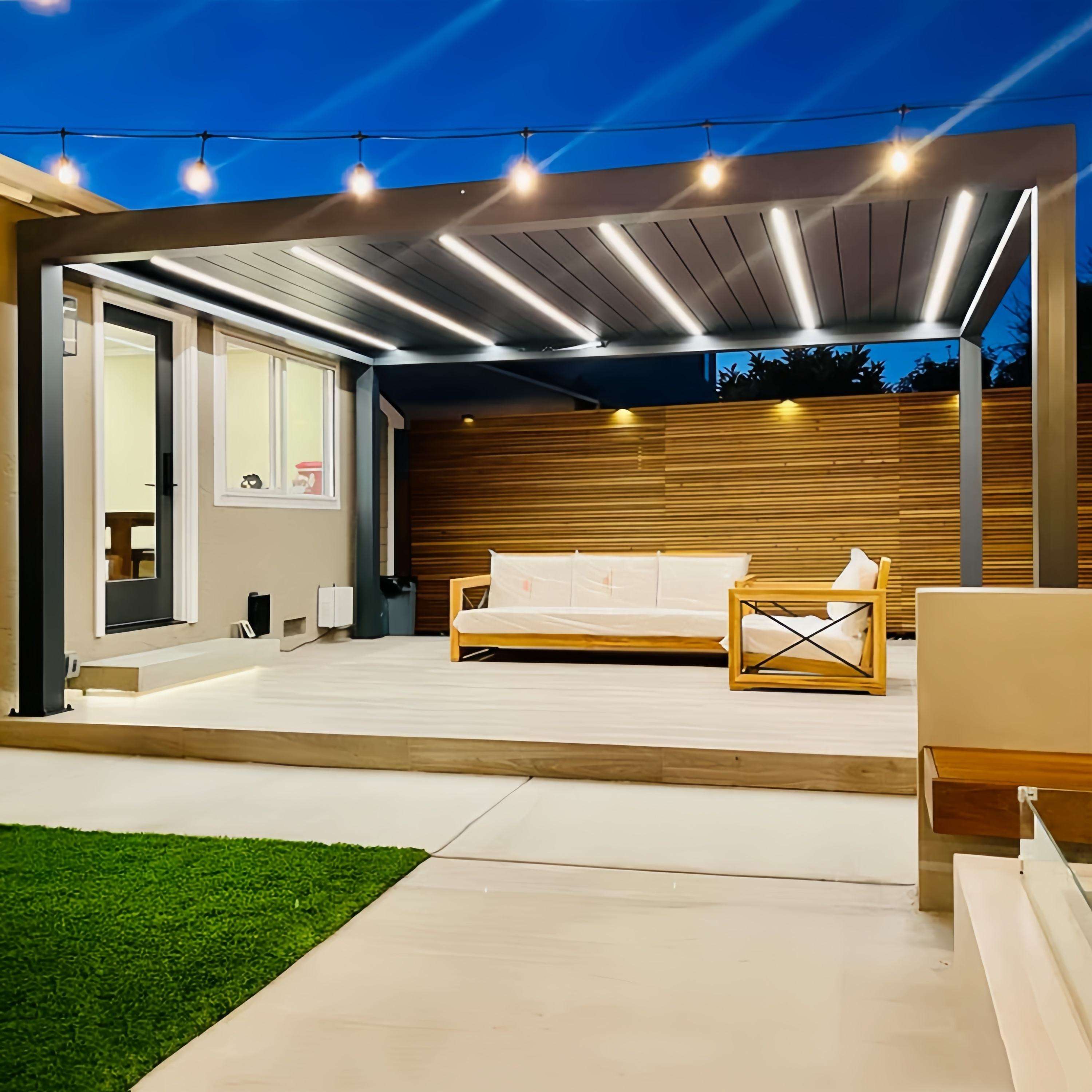 Anodized Swimming Pool Aluminu - Outdoor Lighting Gazebo のレビューと価格