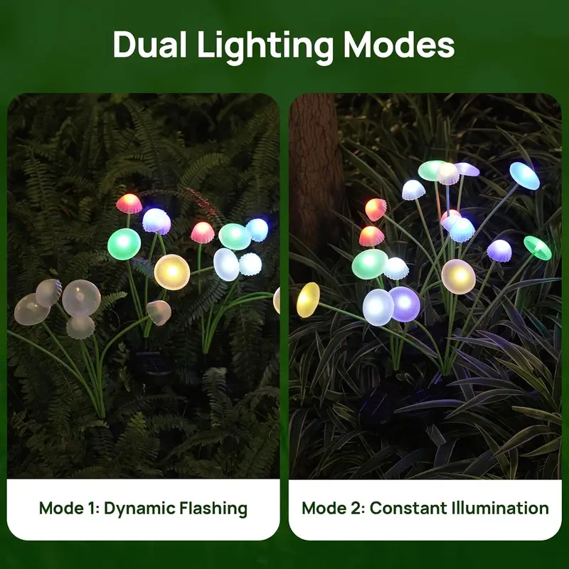 Solar Garden Lights Dual Mode  - Outdoor Lighting Driveway のレビューと価格
