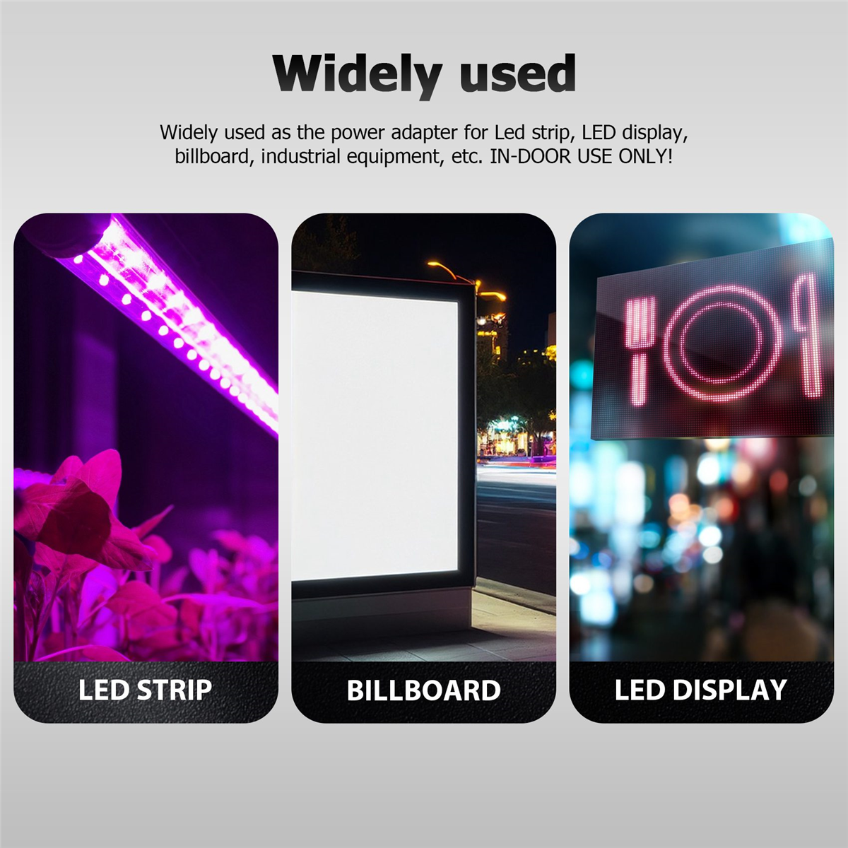 A71P AC 100V~240V to DC 12V 3A - Waterproof Led Strip のレビューと価格