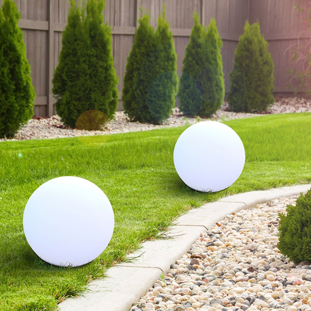 Garden Luminous LED Ball Remot - Outdoor Lighting Around Pool のレビューと価格