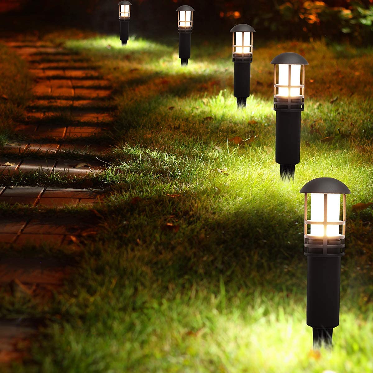 QACA 12V 3W Low Voltage LED Pa - Outdoor Lighting Driveway のレビューと価格