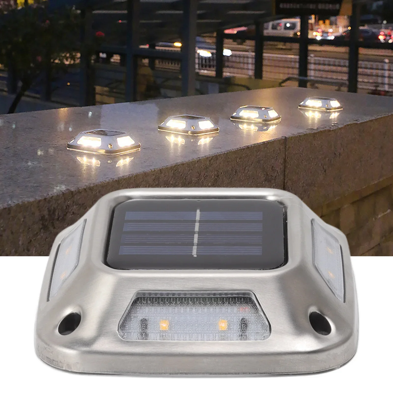 8LED Solar Driveway Light Outd - Outdoor Lighting On House のレビューと価格