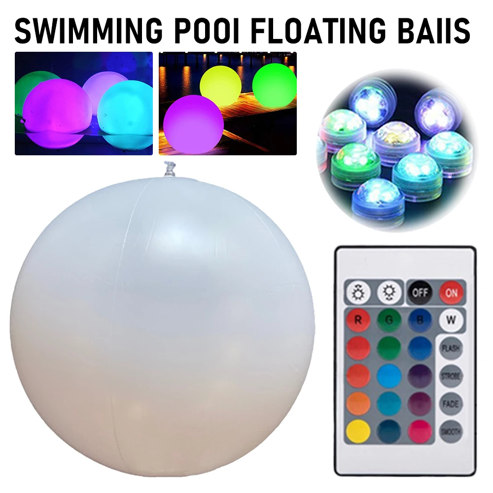 60/90cm Luminous LED Throwing  - Outdoor Lighting Around Pool のレビューと価格