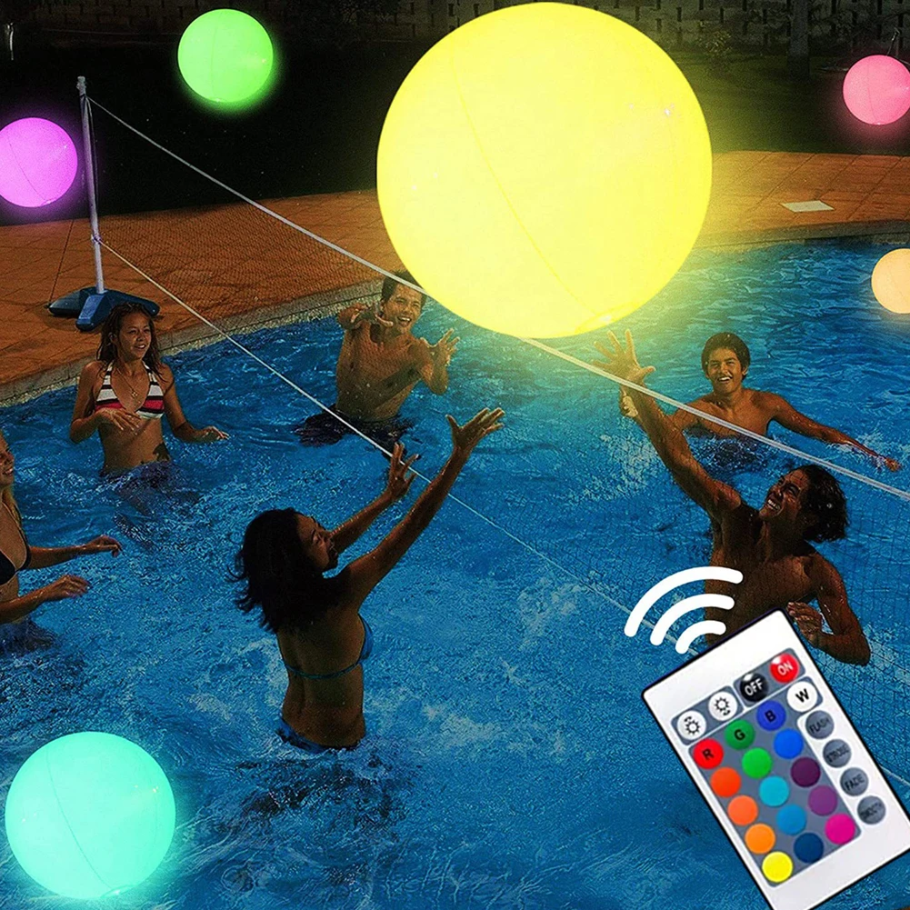60/90cm Luminous LED Throwing  - Outdoor Lighting Around Pool のレビューと価格