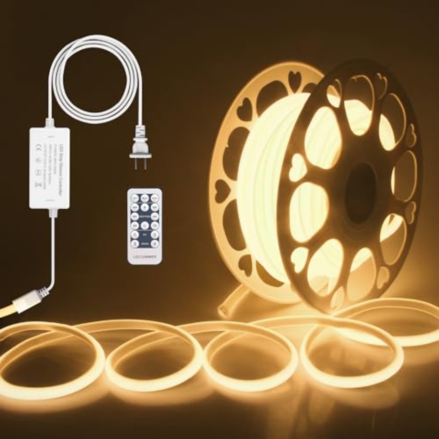 120V 110V COB Led Strip Light  - Waterproof Led Strip のレビューと価格