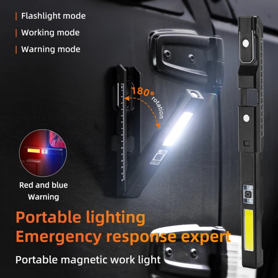 Rechargeable LED Flashlight Wo - Outdoor Lighting Hooks のレビューと価格