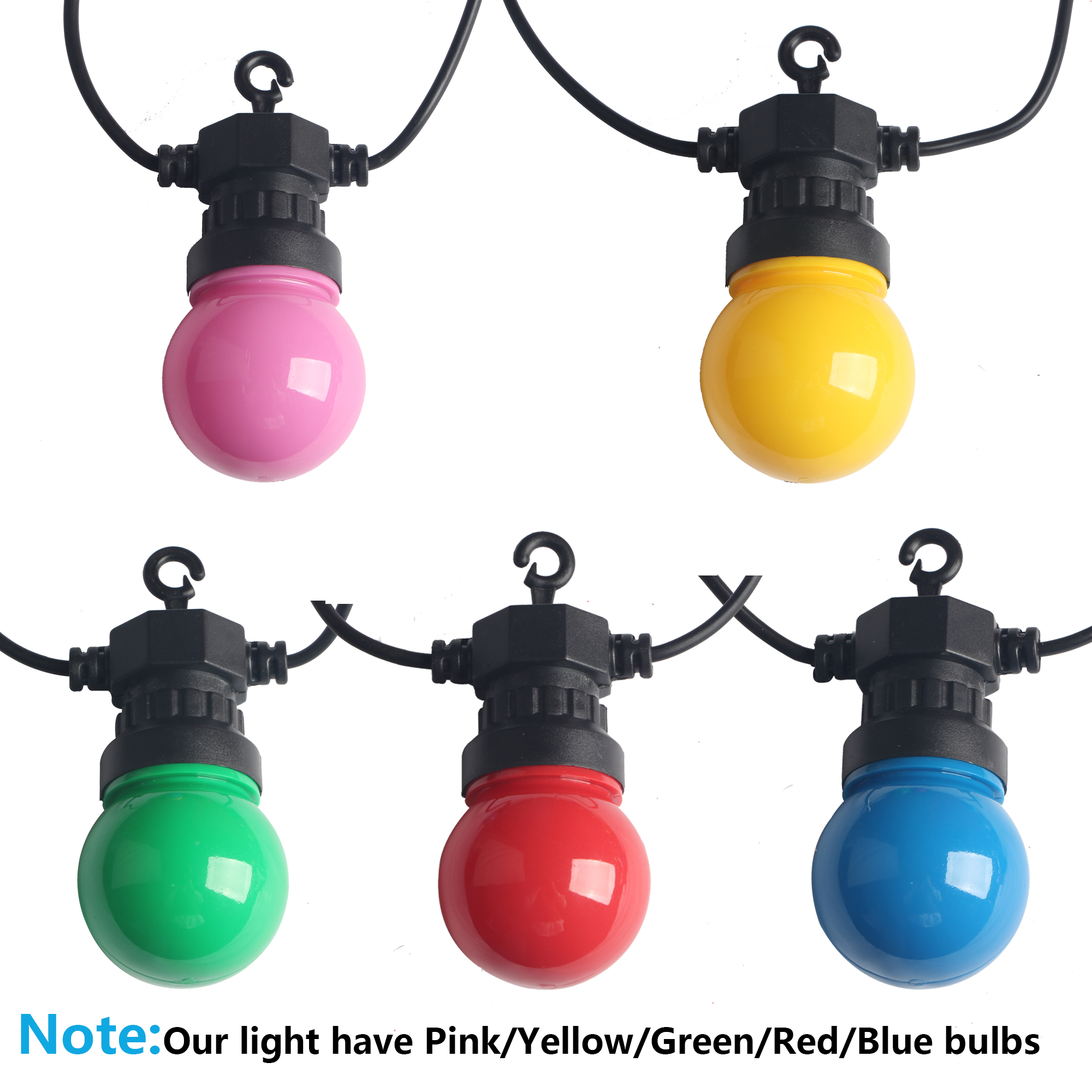 20/30 Colorful Bulb Led String - Outdoor Lighting Driveway のレビューと価格