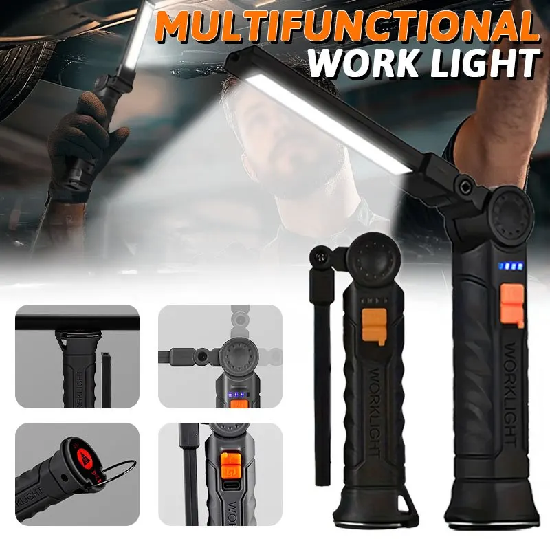 Rechargeable Magnetic Work Lig - Outdoor Lighting Hooks のレビューと価格
