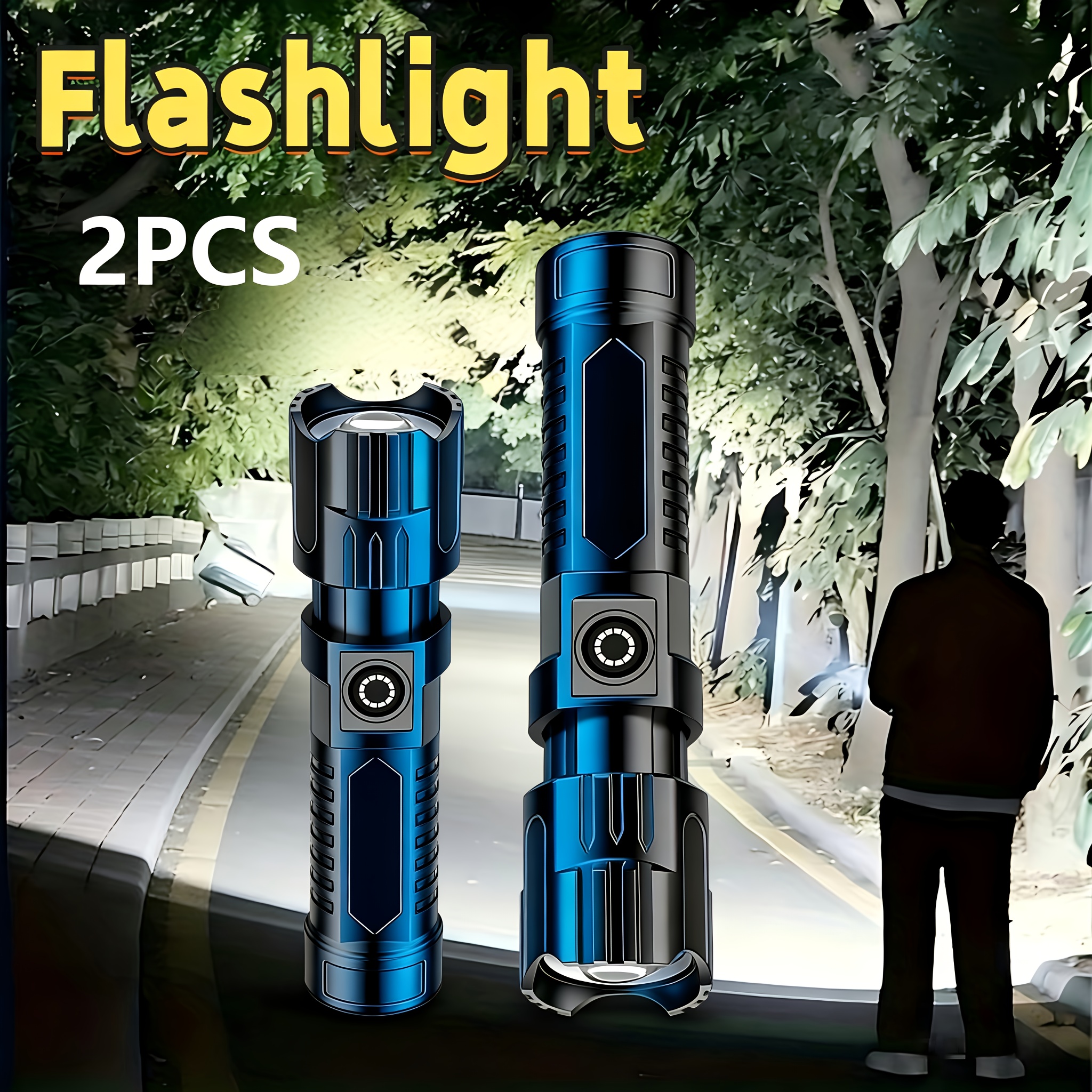 Tactical LED Flashlight 2000LM - Outdoor Lighting Ideas のレビューと価格