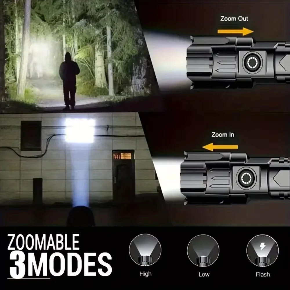 Tactical LED Flashlight 2000LM - Outdoor Lighting Ideas のレビューと価格