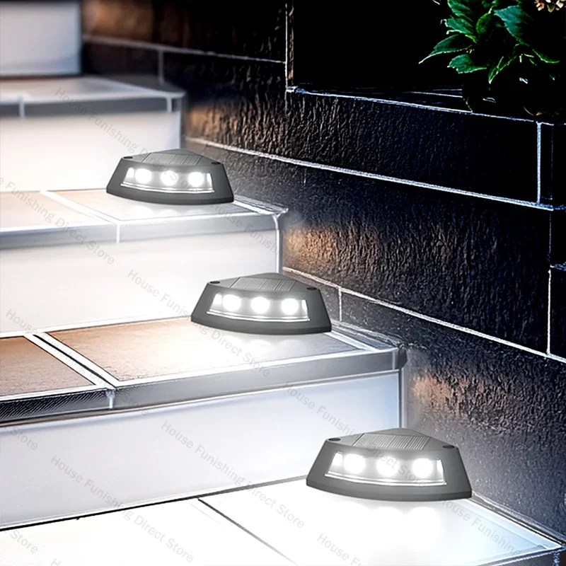 Solar Powered Step Lights Outd - Outdoor Lighting On House のレビューと価格