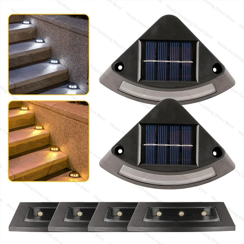Solar Powered Step Lights Outd - Outdoor Lighting On House のレビューと価格