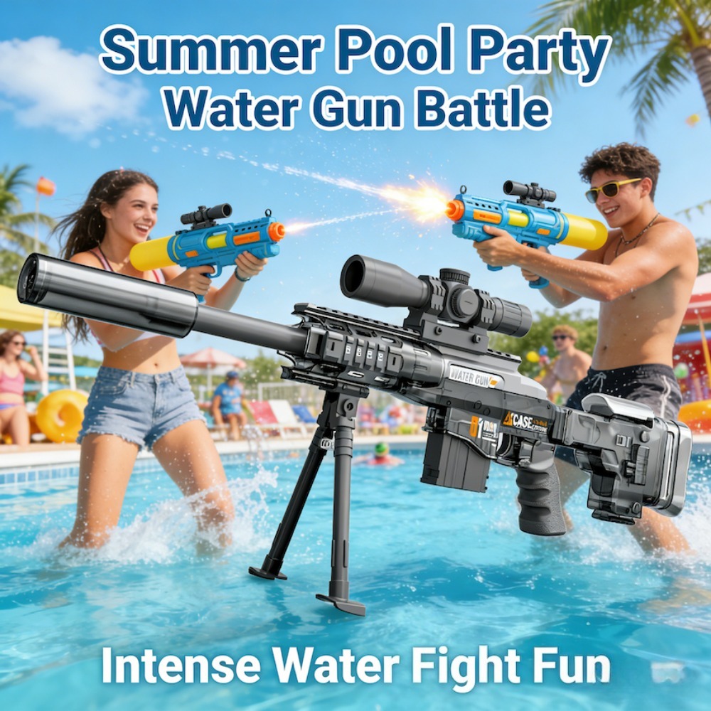 Electric Water Gun Toy Full Au - Outdoor Lighting The Range のレビューと価格