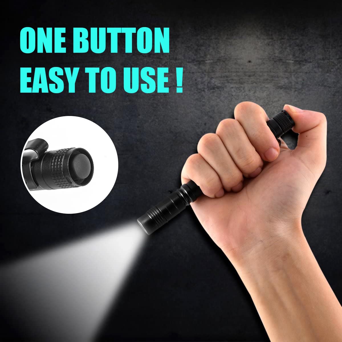 Portable Mini LED Pen Flashlig - Outdoor Lighting Ideas のレビューと価格