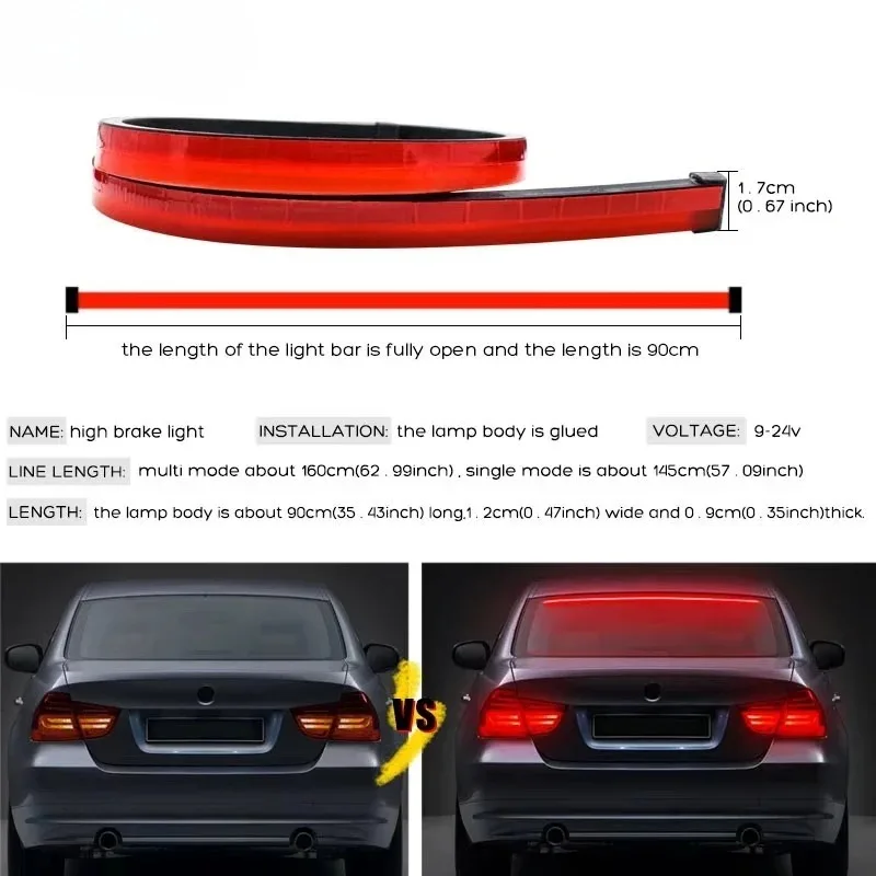 90cm Waterproof LED Brake Ligh - Waterproof Led Strip のレビューと価格