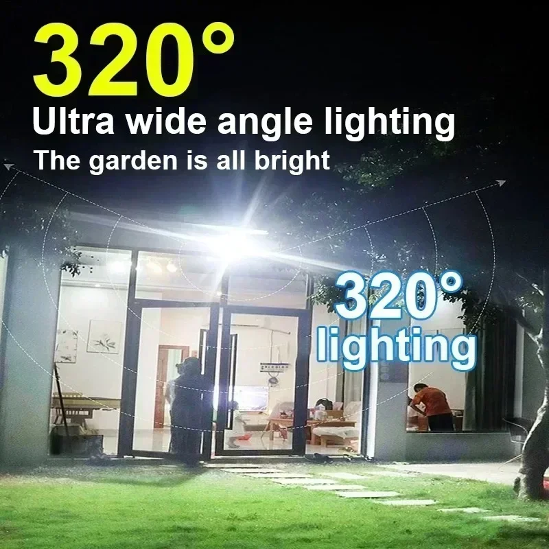 12000LM Powerful Solar Wall La - Outdoor Lighting Sensor のレビューと価格