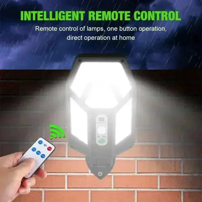 12000LM Powerful Solar Wall La - Outdoor Lighting Sensor のレビューと価格