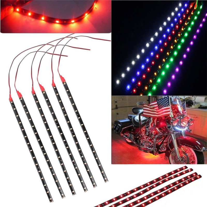 6PCS Waterproof 15 SMD DC 12V  - Waterproof Led Strip のレビューと価格