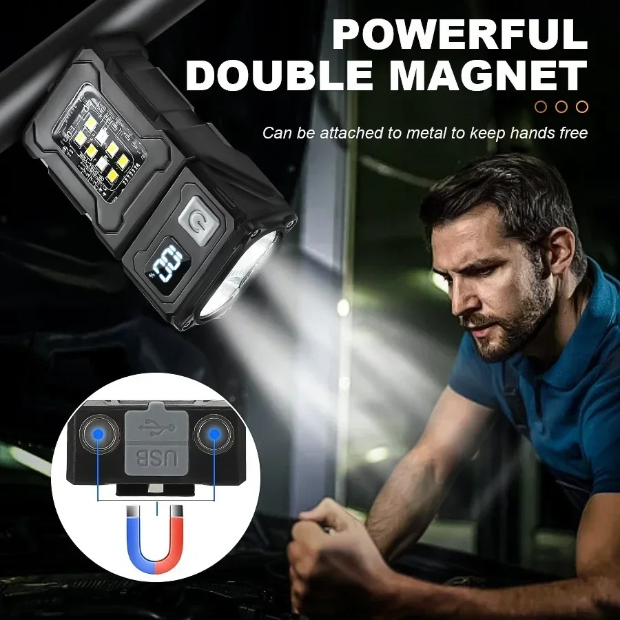 Mini USB Recharge LED Flashlig - Outdoor Lighting Ideas のレビューと価格