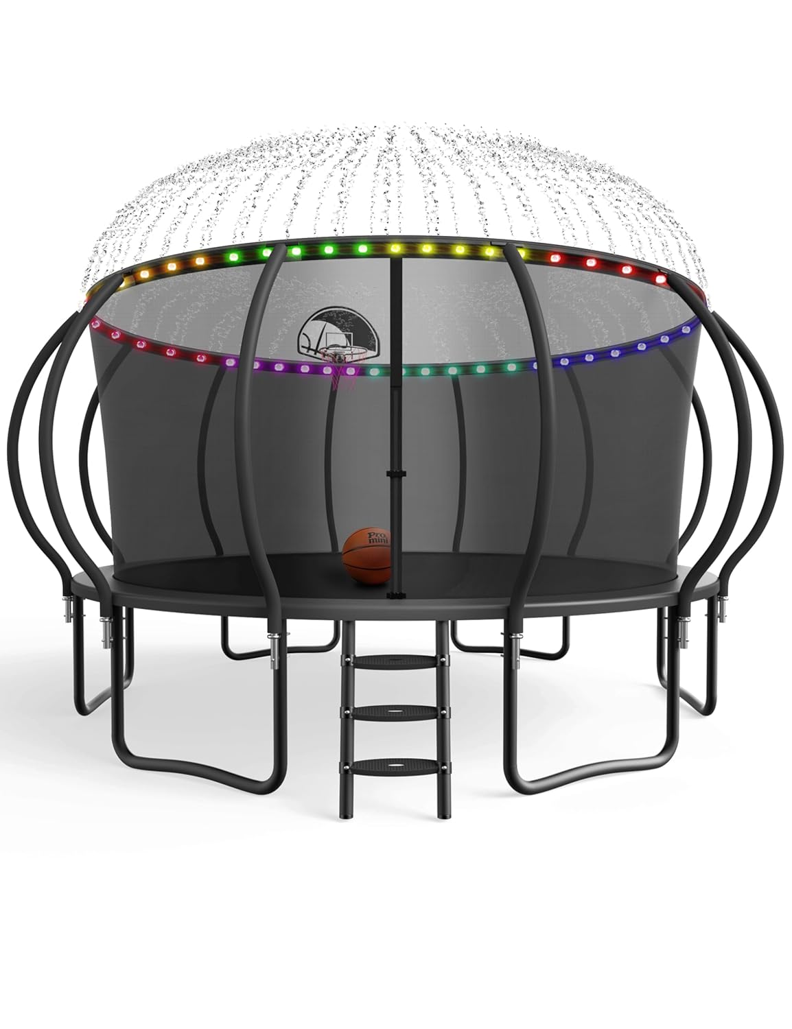 Large Outdoor Trampoline with  - Outdoor Lighting For Garden のレビューと価格