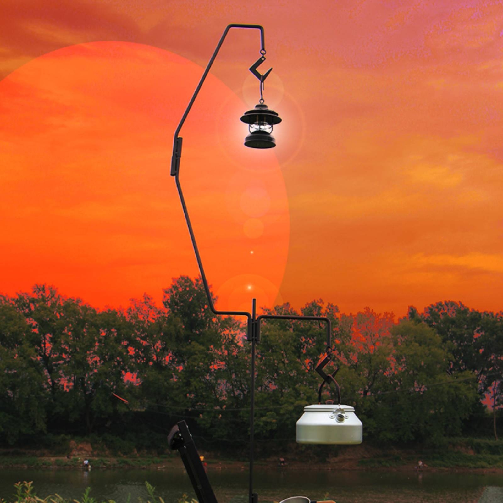 10 Pieces Camping Lantern Stan - Outdoor Lighting Hooks のレビューと価格