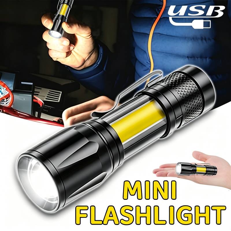 Mini LED Flashlight COB Floodl - Outdoor Lighting House のレビューと価格