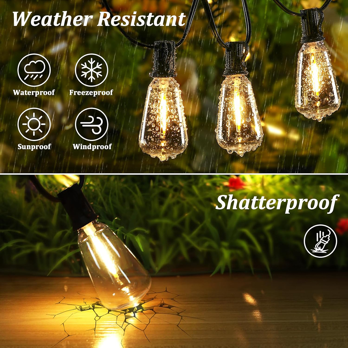 LED String Lights LED Outdoor  - Outdoor Lighting Driveway のレビューと価格