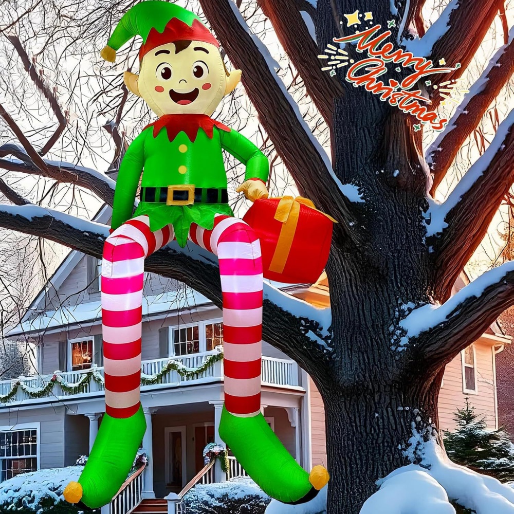 8FT Christmas Inflatables Sitt - Outdoor Lighting Gazebo のレビューと価格