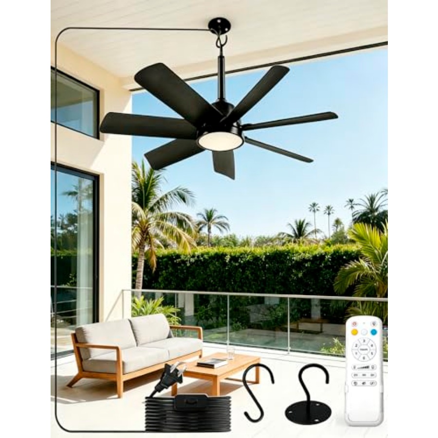 28 Inch Plug-In Outdoor Ceilin - Outdoor Lighting Gazebo のレビューと価格