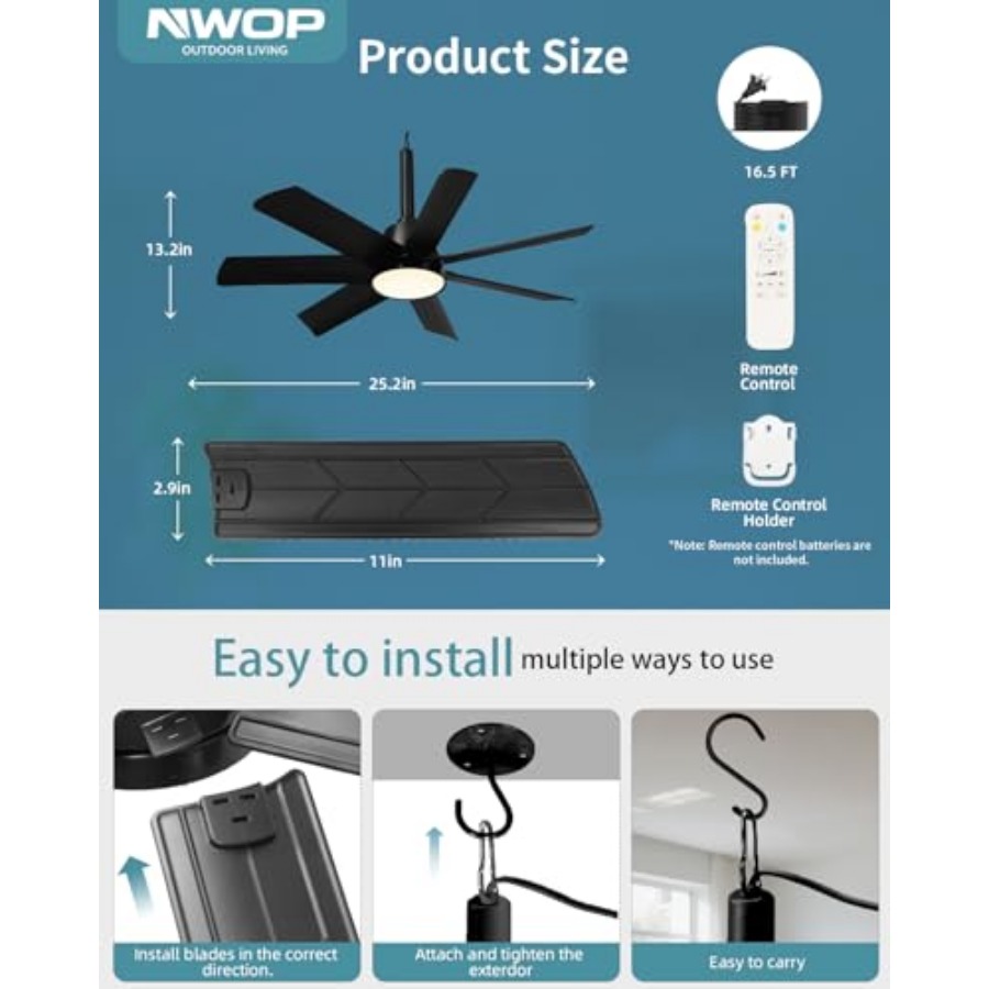 28 Inch Plug-In Outdoor Ceilin - Outdoor Lighting Gazebo のレビューと価格