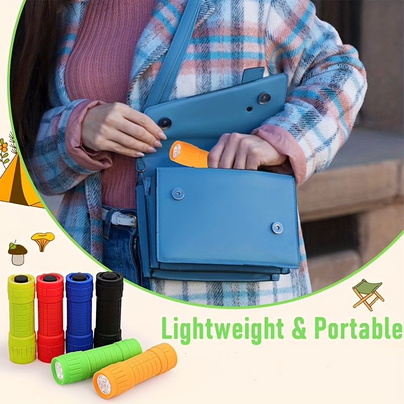 Mini Portable Flashlight Nine  - Outdoor Lighting Battery のレビューと価格
