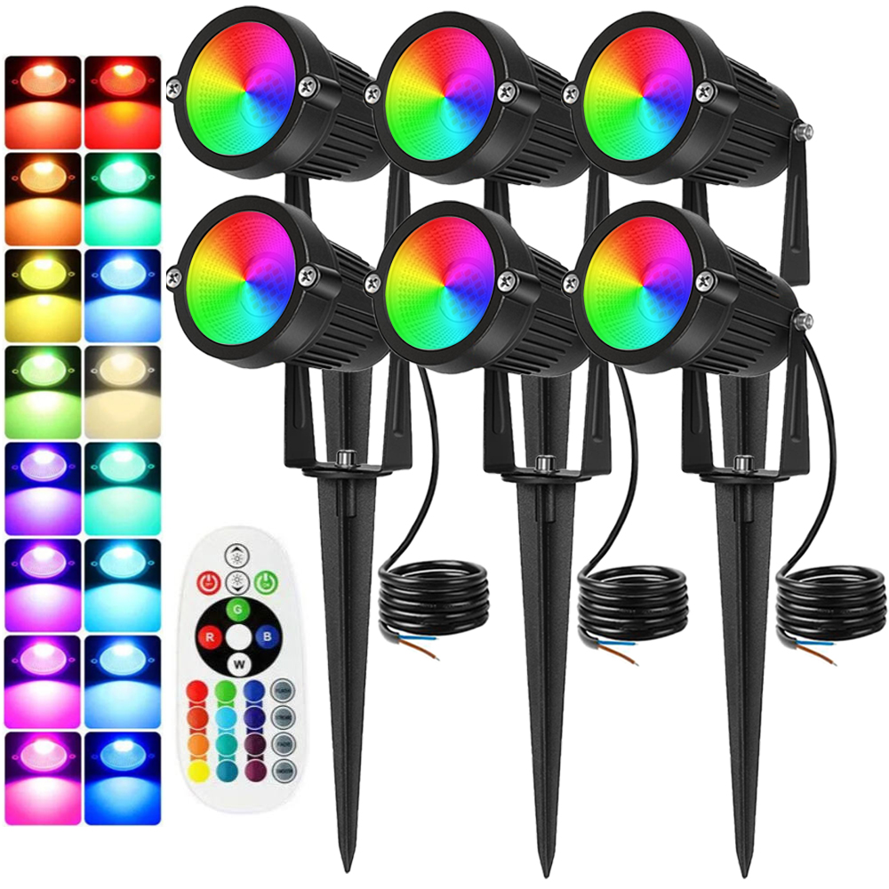 RGBW Landscape Lighting 10W wi - Outdoor Lighting For Garden のレビューと価格