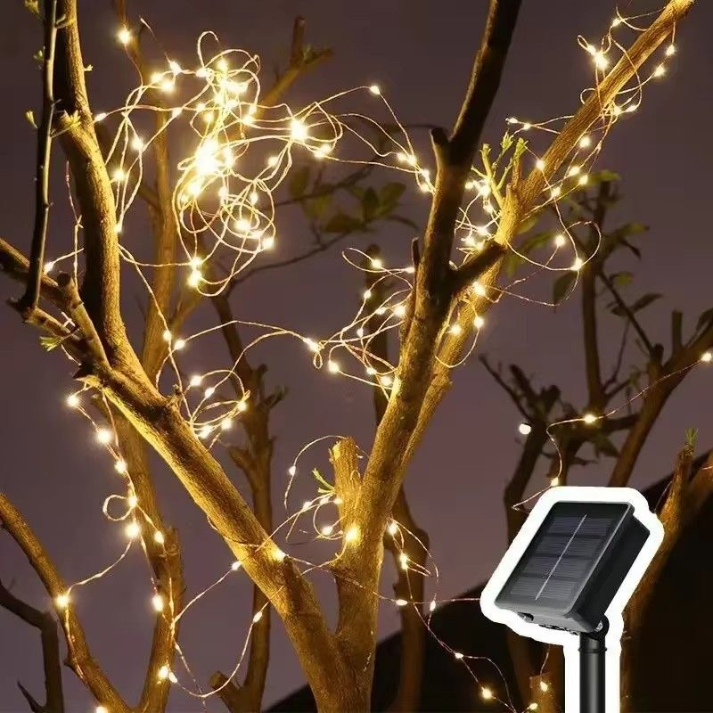 Solar Fairy LED Copper Wire Li - Outdoor Lighting On House のレビューと価格